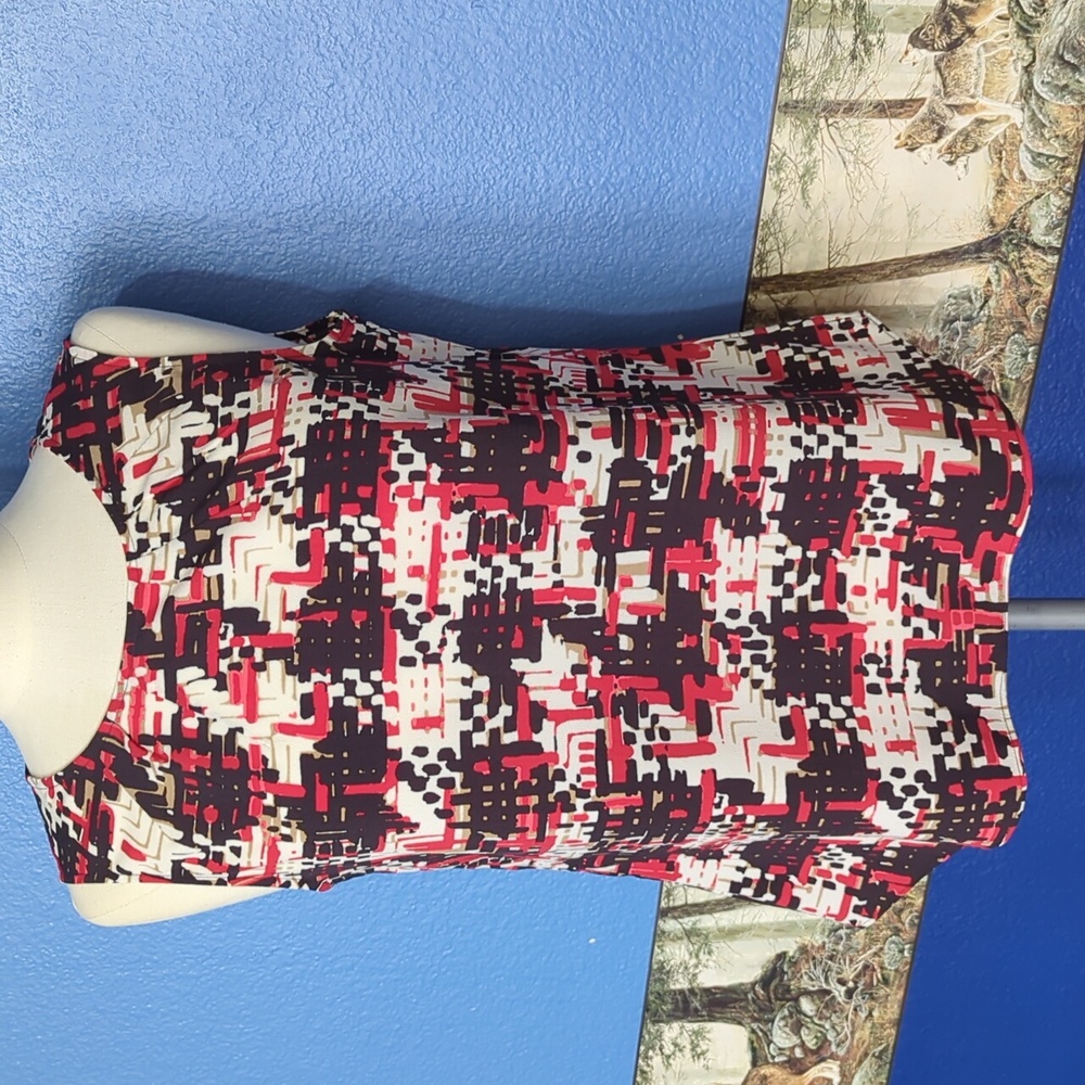 Talbots sleeveless pullover blouse